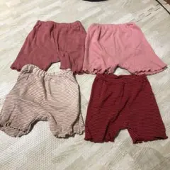 70-80赤ちゃんハーフパンツ4枚セット