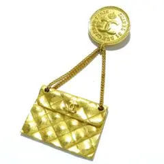 シャネル ブローチ ココマーク 金属素材
