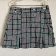 パーリーゲイツ ツイルチェック スカート サイズ1(M)