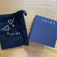 URiBE ウリベ ピアス シルバー オニキス?