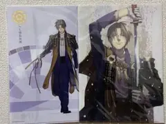 長谷部　刀剣乱舞　クリアファイル 2枚セット