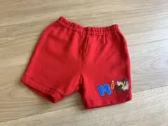 【美品】MIKI HOUSE レトロ　ハーフパンツ　80cm