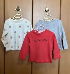 90サイズ　長袖3点セット