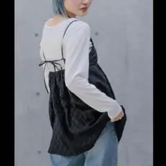 PAGEBOY ページボーイ　キカジャガードチュニキャミ 黒　ブラック　⭐️新品⭐️