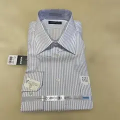新品　未使用　SAVOIA　長袖ワイシャツ　ストライプ　40-78