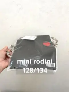 セール⚫︎mini rodini⚫︎新品25SS 半袖Tシャツ 128/134