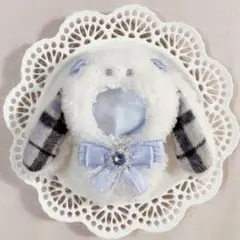 ぬい服 きぐるみ 着ぐるみ うさちゃん お顔付き 10〜12cm用《29》