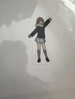 映画　虹ヶ咲　特典　ダイカットクリアカード　かすみ