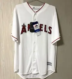 新品 Majestic ロサンゼルス エンゼルス ユニフォーム L MLB