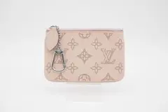 LOUIS VUITTON コインケース マヒナポシェット クレ マグノリア 美