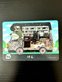 けん amiiboカード 46 とびだせ どうぶつの森