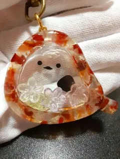 天然石入りしまえながシェイカーキーホルダー☆　（オイルなし）