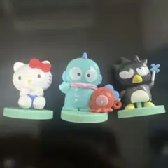 ハローキティ　ハンギョドン　バッドばつ丸　マスコット　セット