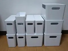 【匿名配送】ニトリ 整理収納 ケース Nブラン ホワイト まとめ売り