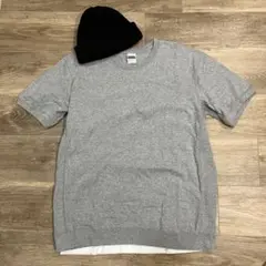 スウェットTシャツ　グレー
