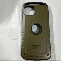 ROOT GO iPhoneケース オリーブグリーン