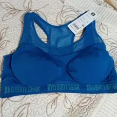 未使用B.V.D. BODY GEAR スポーツブラ ブルー　サイズLＬ