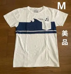 Blue Standard 半袖Tシャツ　ミッキー胸ポケット