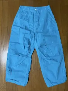 EDWIN 水色 カーゴパンツ 4ポケット