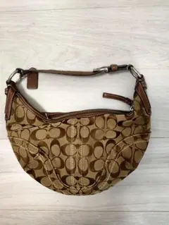 COACH コーチ シグネチャー ショルダーバッグ ホーボー 肩掛け