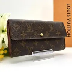 ✨美品✨ ルイヴィトン　モノグラム　ポルトフォイユ サラ　　財布
