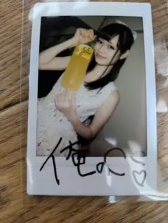 一ノ瀬杏樹 メッセージ チェキ アイドル READY TO KISS 俺のCS