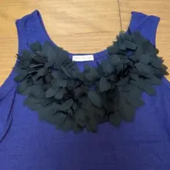 タンクトップ 紫