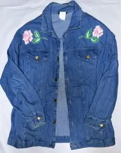 【90s】USA製 Hunters Run デニム カバーオール ブルー L 90s】USA製 Hunters Run デニム カバーオール ブルー Lオン