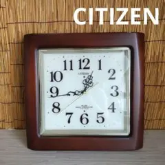 Y-410 CITIZEN 電波掛時計 ラジオコントロール機能付き