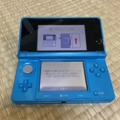 【動作確認済】Nintendo ニンテンドー 3DS ライトブルー