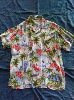 60s MONALOA ビンテージ レーヨン アロハ TIKI ハワイアン