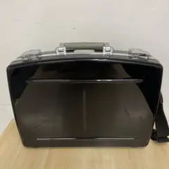 ブラックPCケース アルミハンドル付き
