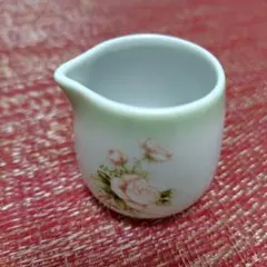 イマン　オードリー　グリーン　陶器　ミルクピッチャー　　未使用品