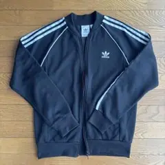 adidas ブラック ジャージ Sサイズ 3本ライン