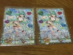Z/X/ゼクス/05/アイドル スプラッシュフェスタ/SSR/エンジュ∀ 2枚