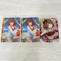 学園アイドルマスター ウエハース2 花海佑芽 計3枚