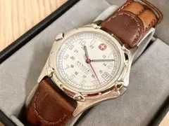 WENGER ウェンガー 腕時計 本革ベルト SWISS MADE ジャンク