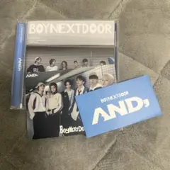 BOYNEXTDOOR AND 通常盤 特典 ステッカー 付