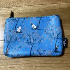 《美品》ムーミン フラットポーチ marble SUD　ティッシュケース付き