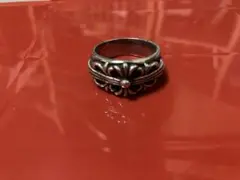 シルバー925 フローラルデザインリング