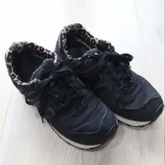New Balance❖WL574SPK レオパード❖23cm