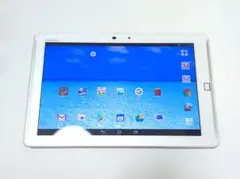 arrows タブレット　ホワイト 防水対応　フルセグ録画　10インチ 【13】