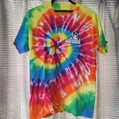 USユーズドタイダイ Tシャツ Mサイズ マルチカラー