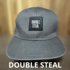 DOUBLE STEAL グレー ベースボールキャップ