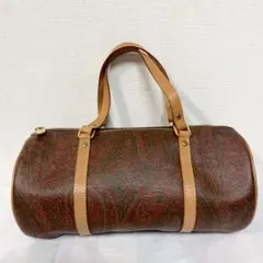 ETRO エトロ ミニドラムバッグ ミニボストンバッグ ペイズリー柄 イタリア製