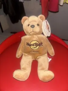 Hard Rock Cafe テディベア ベージュ