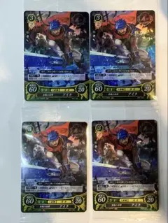 ファイアーエムブレムサイファ PRr 勇戦の将軍 アイク 未開封 4枚セット