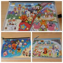 アンパンマン パズル3点セット(45ピース～80ピース)