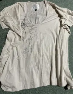 natuRAL vintage Vネック Tシャツ