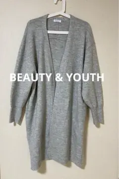 BEAUTY u0026 YOUTH ビューティアンドユース カーディガン グレー